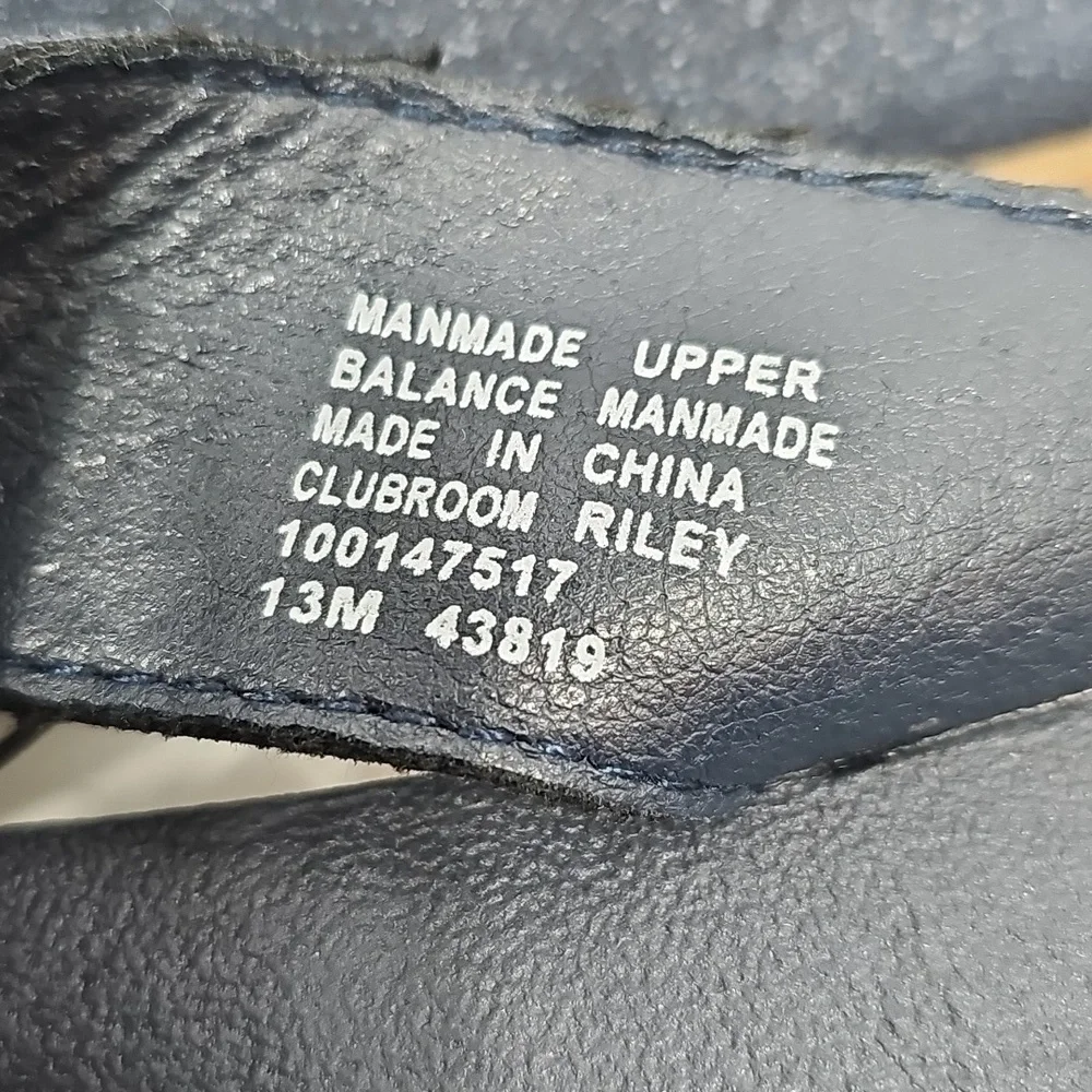 Club Room Riley Flip Flop Sandals Navy Comfort Thong Slides 13M NWT Beach Resort